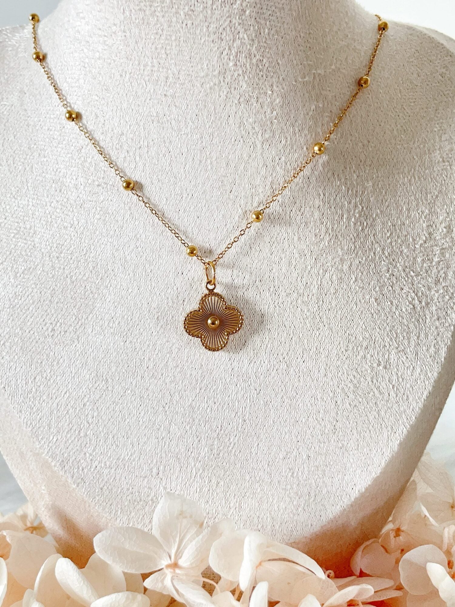 Waterproof Gold Necklace | 18k Gold Filled – Bella image 1