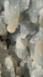 Blue Chalcedony Cluster 6 - Waterfall